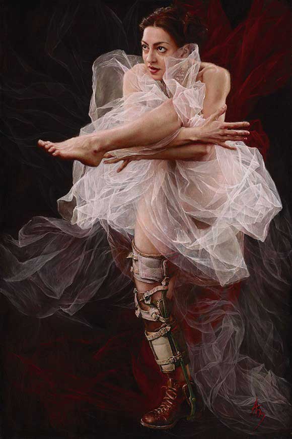 painting of a ballerina