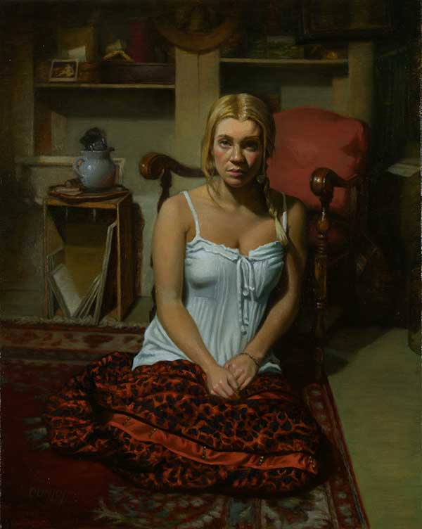Bobbi Dunlop Vestal Moment Bobbi Dunlop Artist Painting