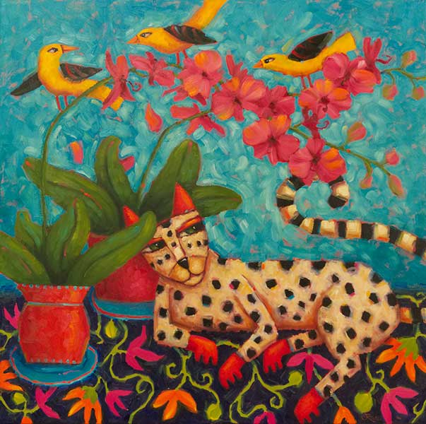 A-Knowing-Glance-Cindy-Revell Artwork by Cindy Revell