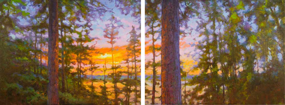 goldenhour36x96tonybiancoweb Artwork by Tony Bianco