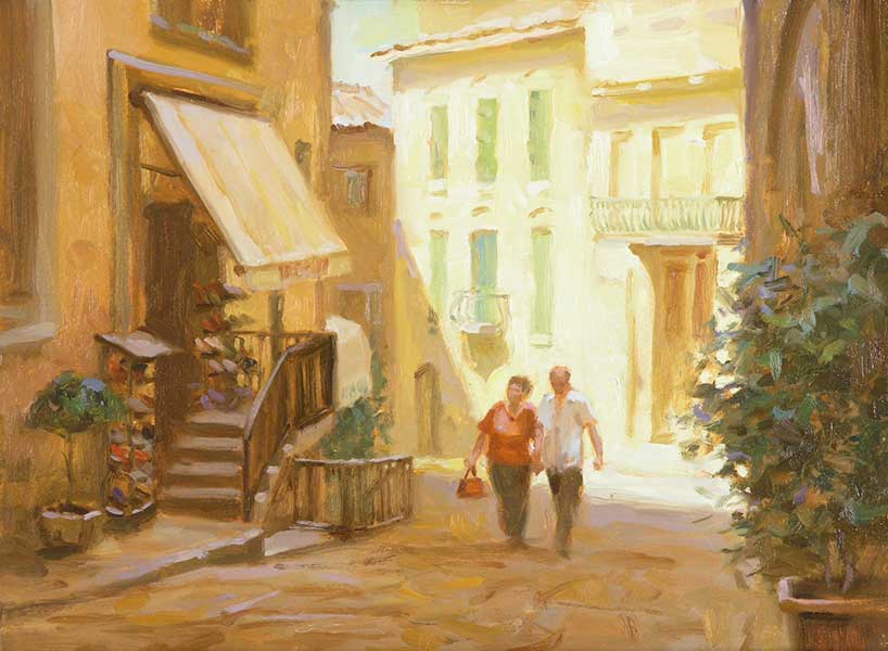shoe-shopping-italy Artwork by Tony Bianco