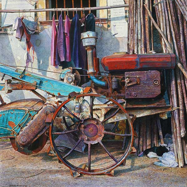 the-beating-heart-of-China vintage machinery artwork by Angus McEwan