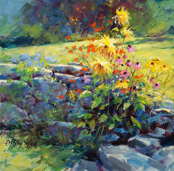 JGPollard_acrylic_Morning-Bouquet-min Artwork by Julie Gilbert Pollard