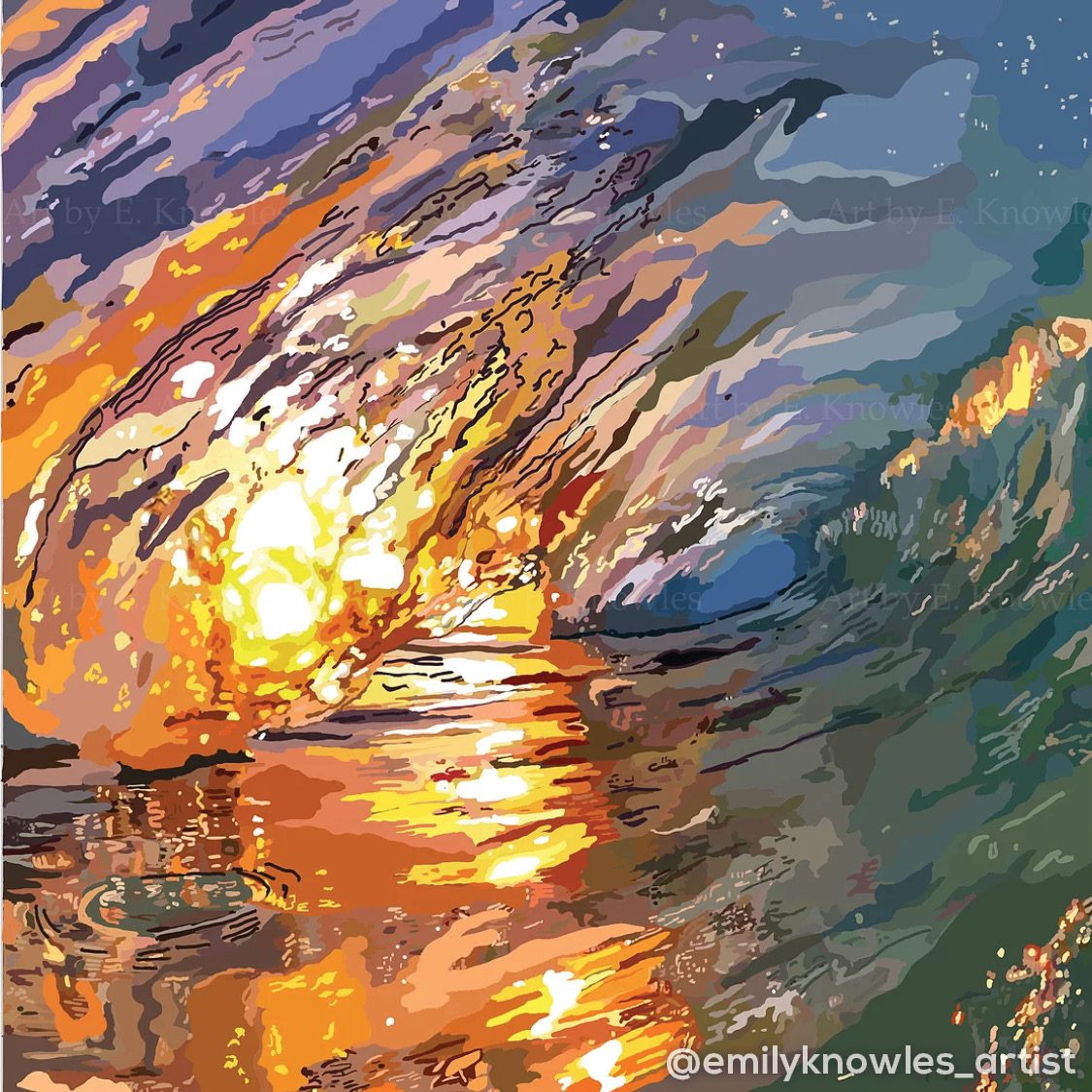 IG EK Member 1 Artwork by Emily Knowles