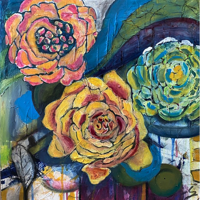 Floral 2 Artwork by Amy Steinberg