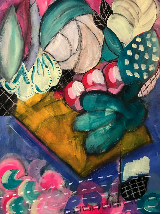 Floral 3 Artwork by Amy Steinberg