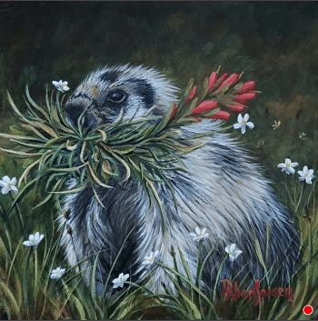 Eating Artwork by Deb Nicolaisen