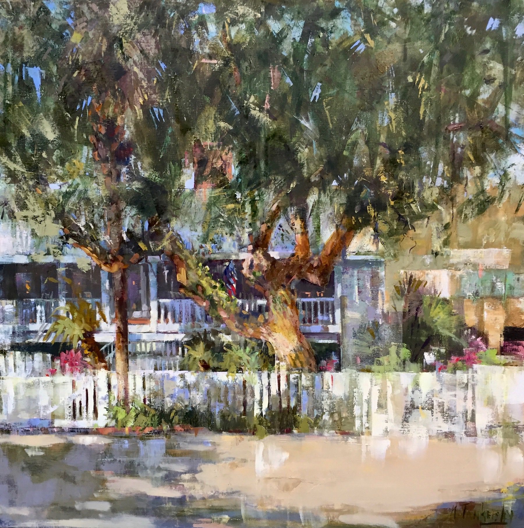 Low Country Home Artwork by Nancy Tankersley