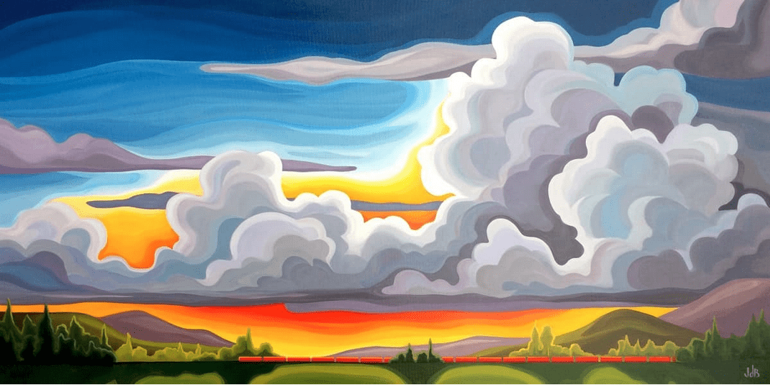 Glorious and Free Artwork by Julie deBoer