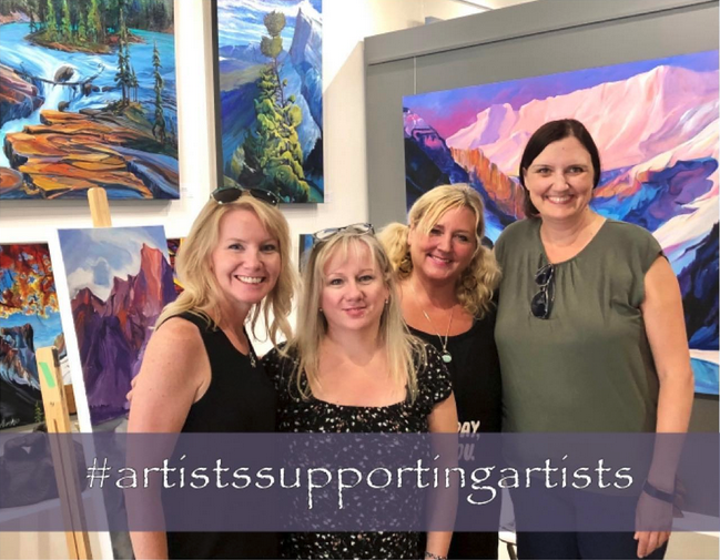 Artists Supporting Artists Julie with LU