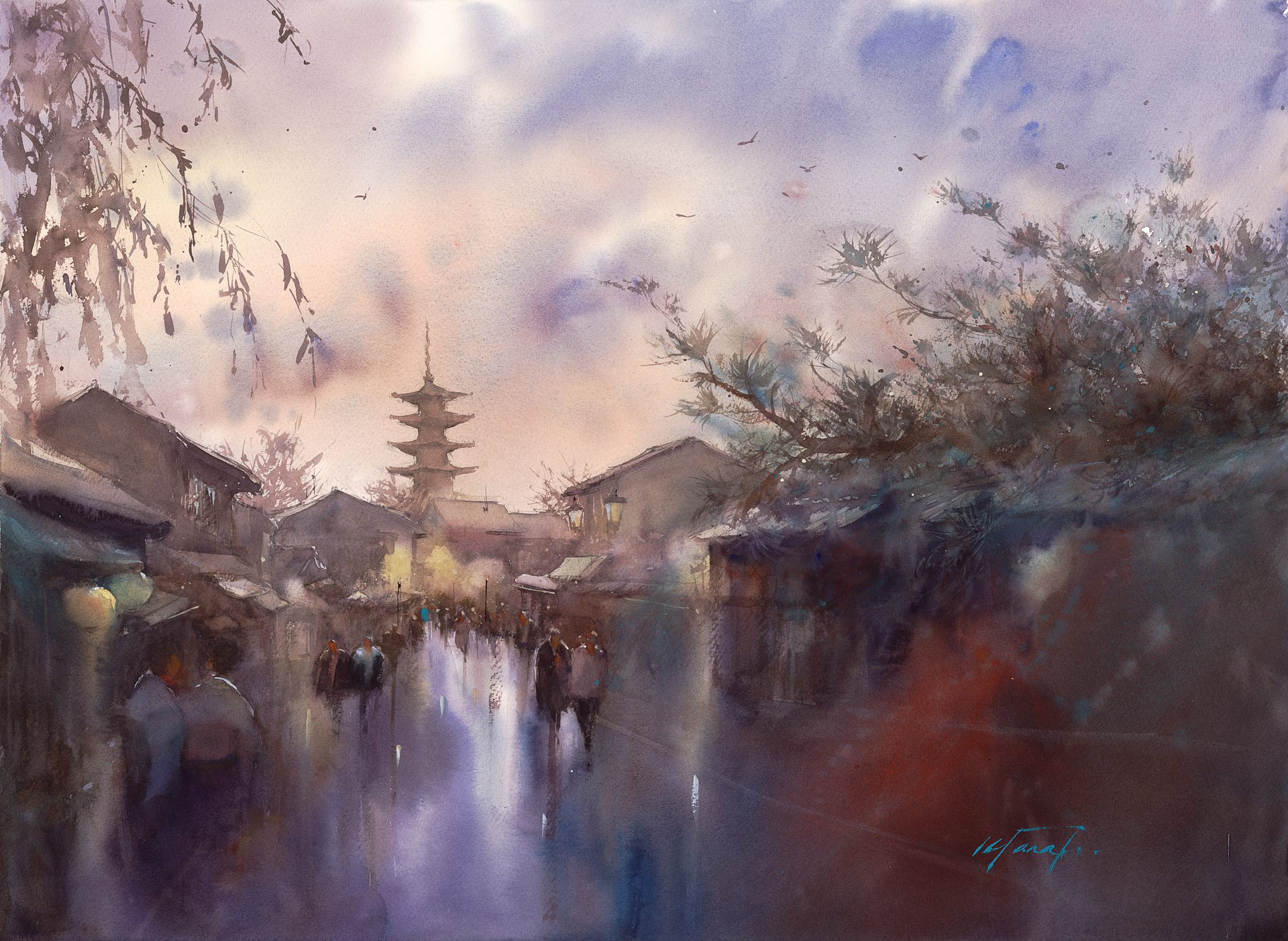 Journey Home XXVVIII R Artwork by Keiko Tanabe