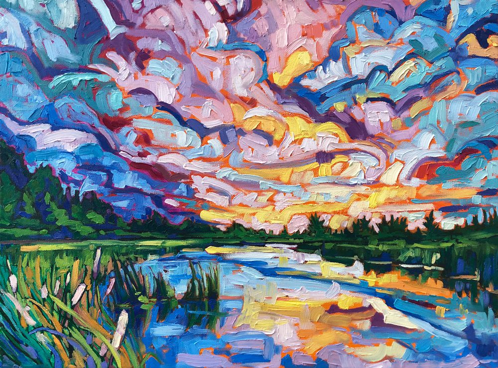 NoemieLCote_2021-13_Mer_Bleue_Clouds-0 Artwork by Noemie Cote