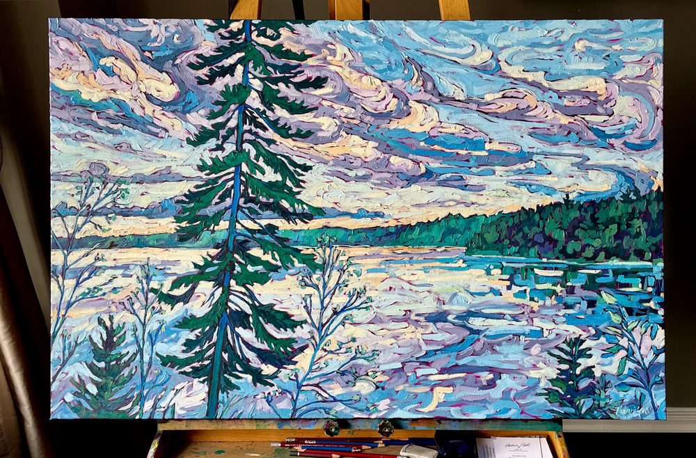 NoemieLCote_2022-03_Calabogie-Calm-0 Artwork by Noemie Cote