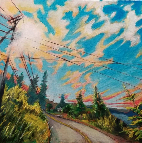 Road Artwork by Marty Haefcke