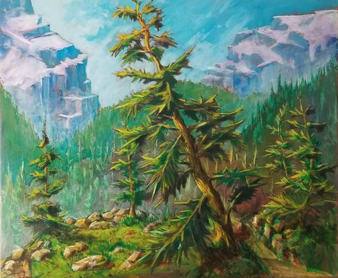 Tree Artwork by Marty Haefcke