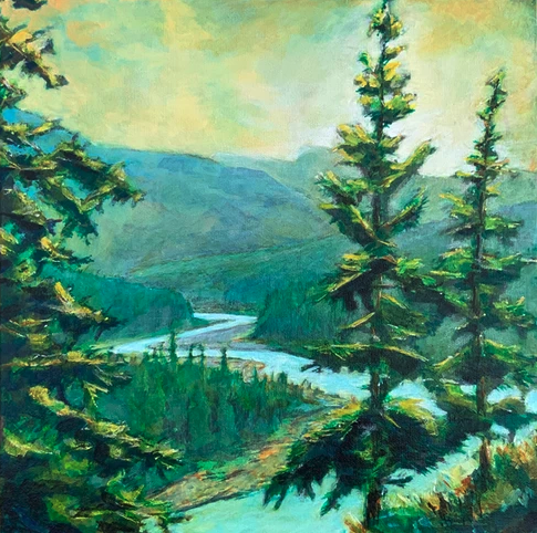 River Artwork by Marty Haefcke
