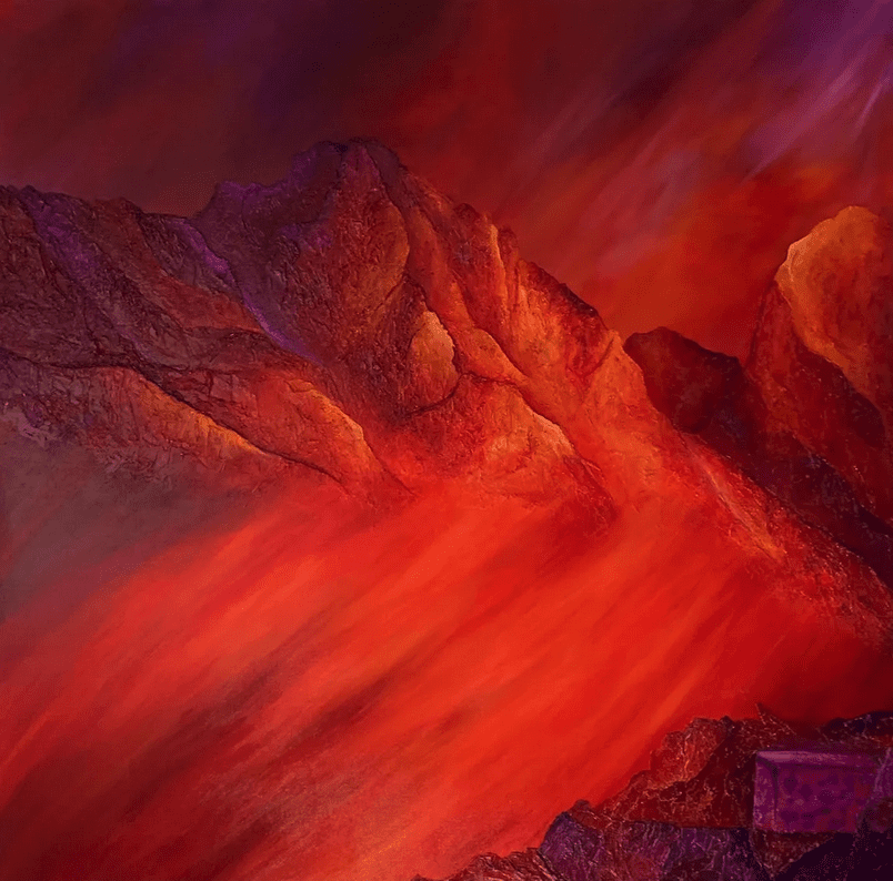 Mountain Artwork by Michele Doucette