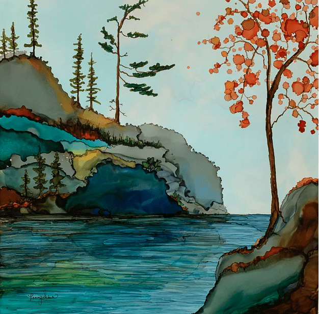 Coast Artwork by Penny Gabor