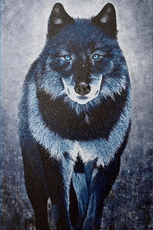 Wolf Artwork by Michele Doucette