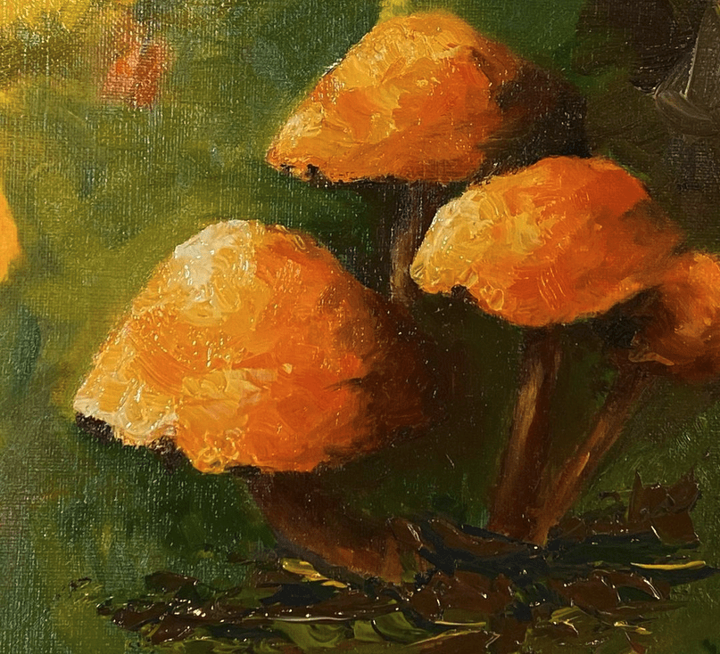 Mushroom Artwork by Mavis Gauchier