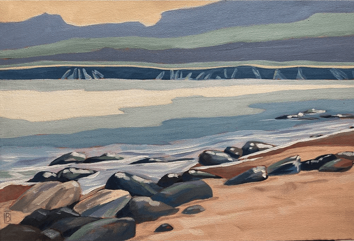 Shoreline Artwork by Barbara Simmons