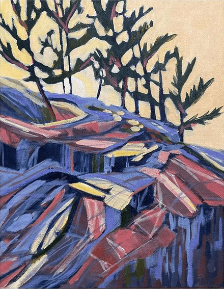 Cliff Artwork by Barbara Simmons
