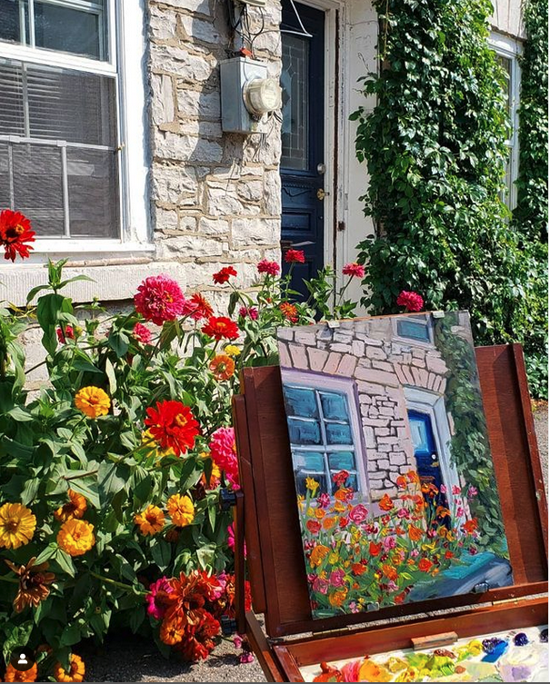 Plein Air Artwork by Laurie Cairns