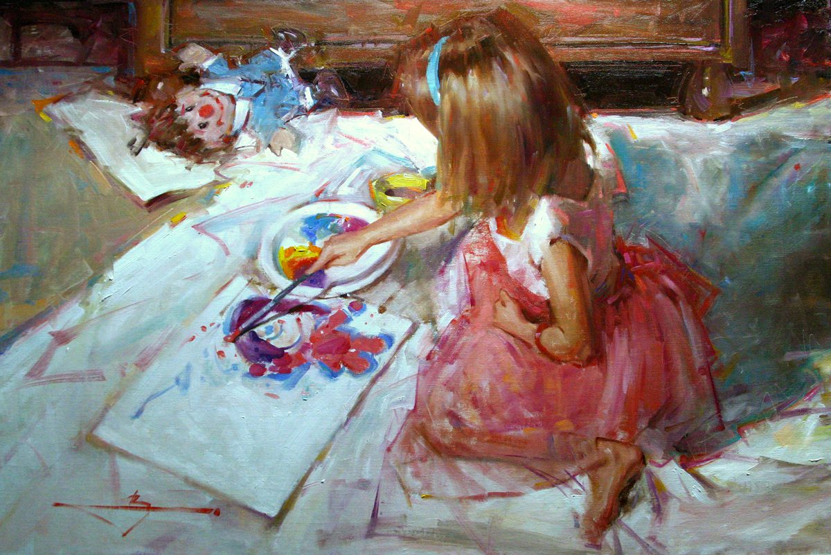 TheArtist'sModel Artwork by Kevin Beilfuss