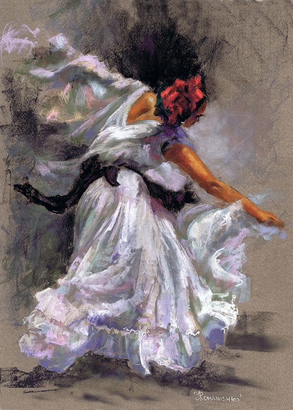 Dancer Artwork by Jane Romanishko