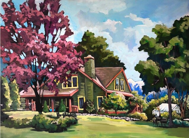 House Artwork by Lainey Benson