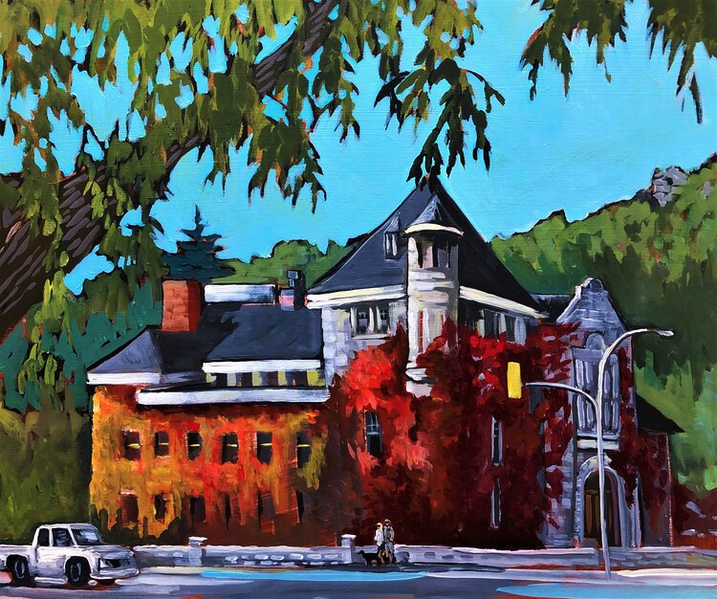 Architecture Artwork by Lainey Benson
