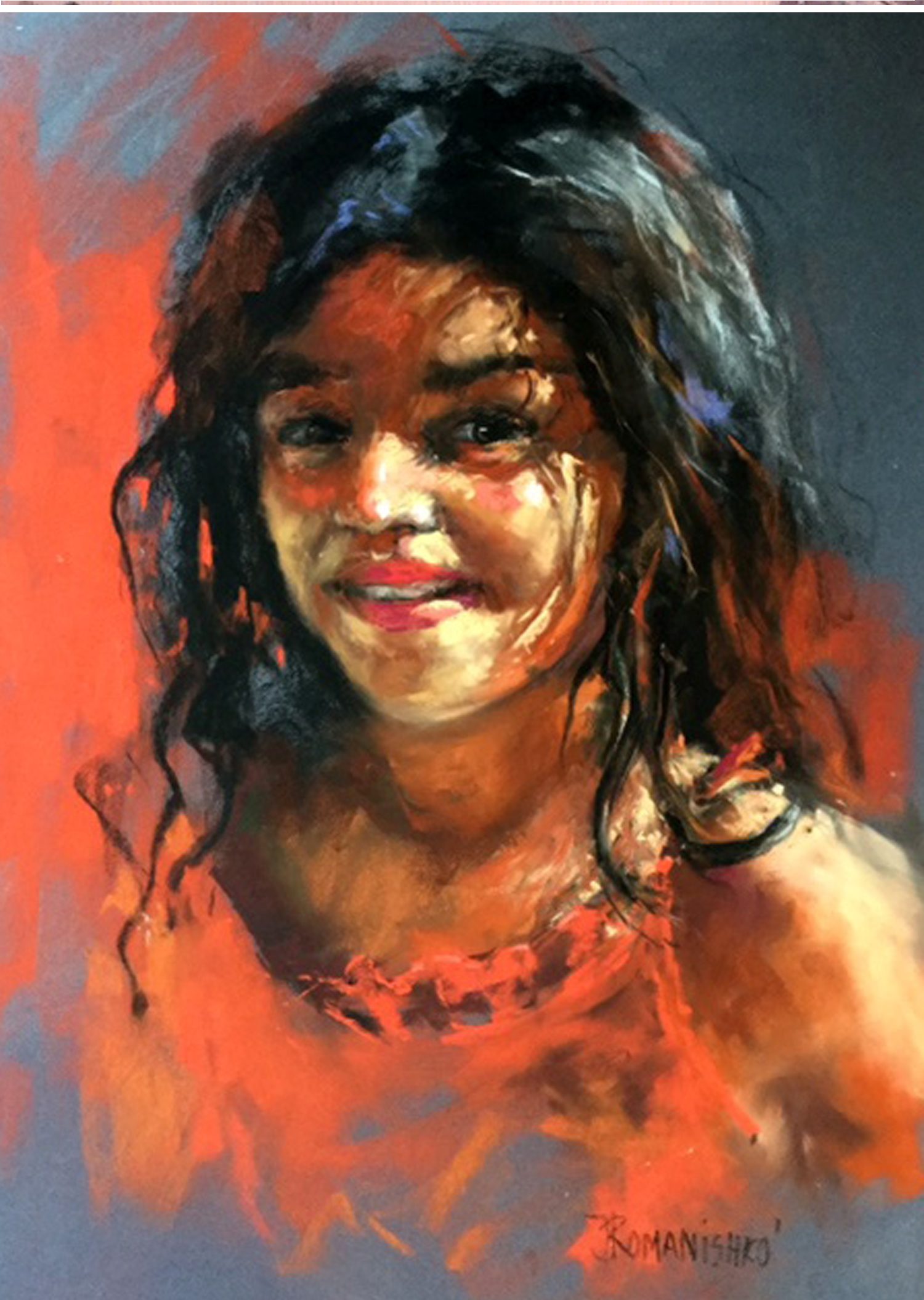 Sunshine girl Artwork by Jane Romanishko