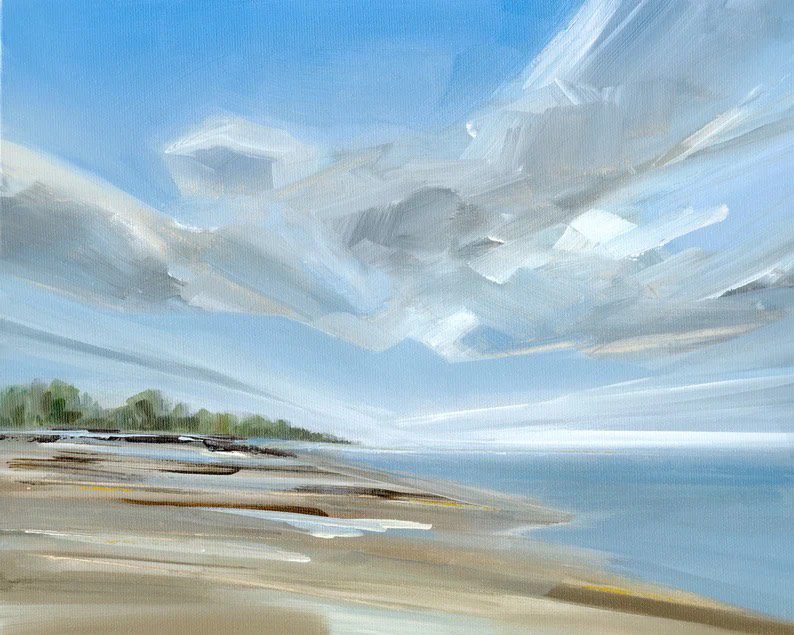 Shoreline Artwork by Roberta Hoiness