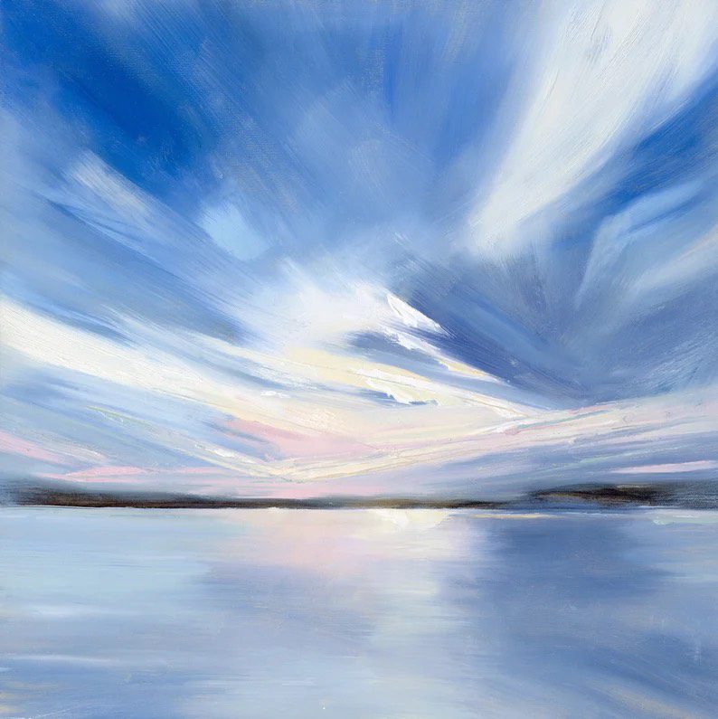Over the Water Artwork by Roberta Hoiness