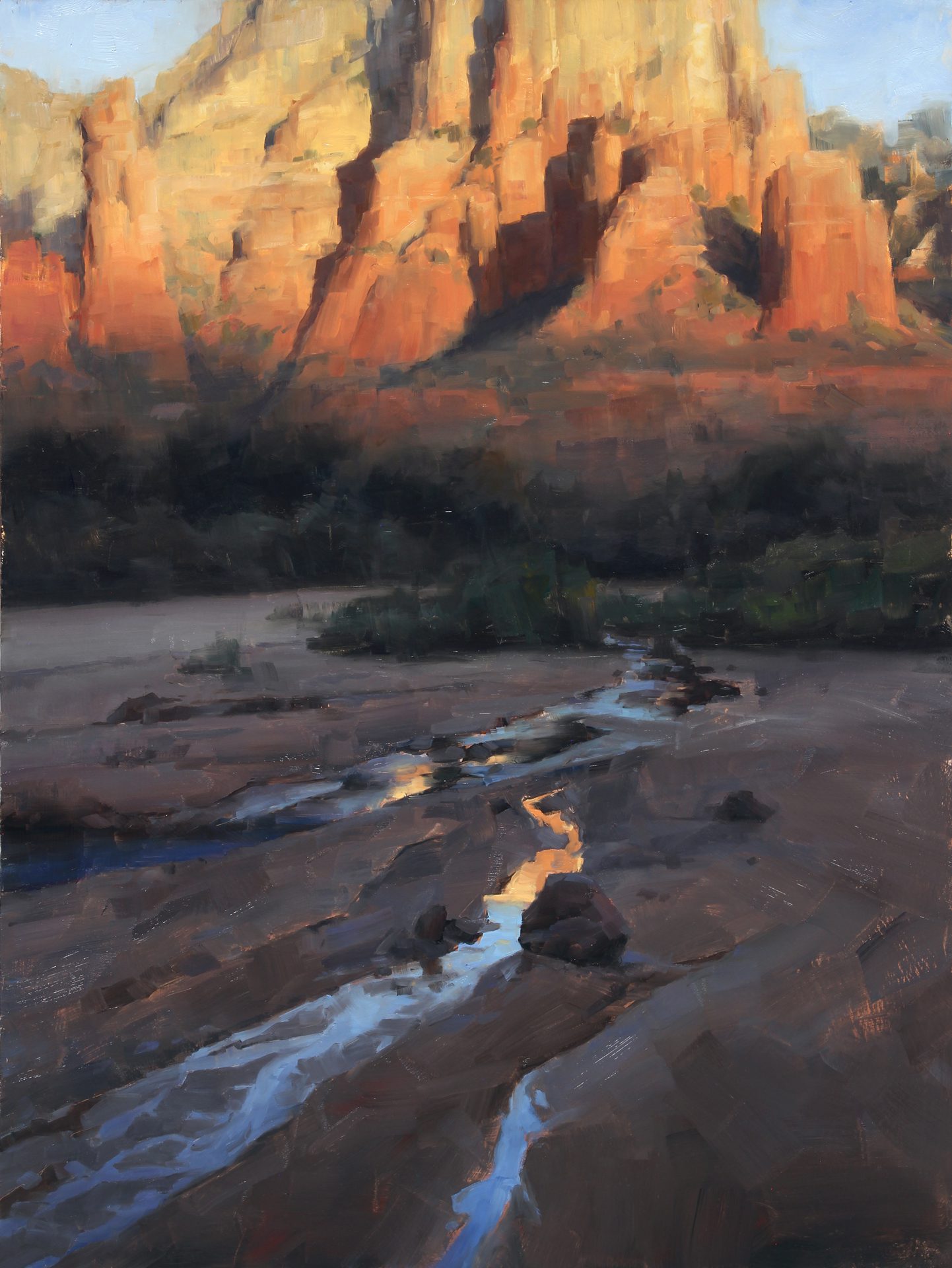 sedona_light_32x24 Artwork by Dave Santillanes