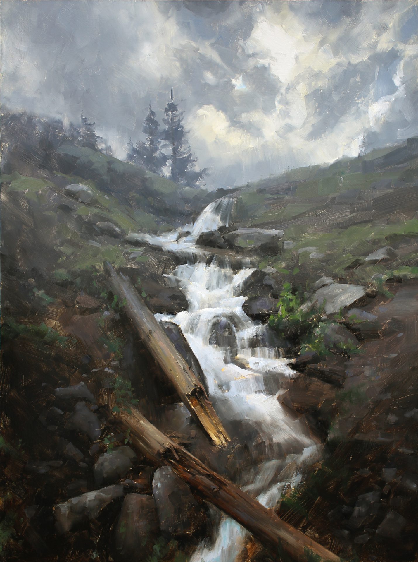 the_coming_rain_32x24 (1) Artwork by Dave Santillanes