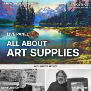 All about art supplies panel