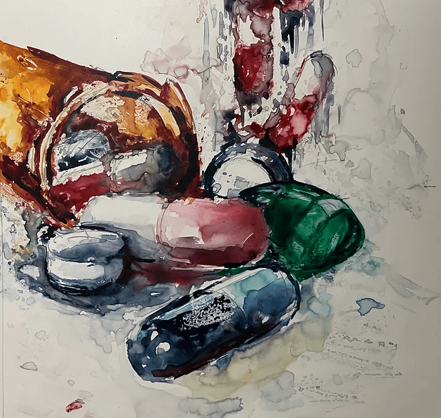 Meds Artwork by Carol-Anne Almquist