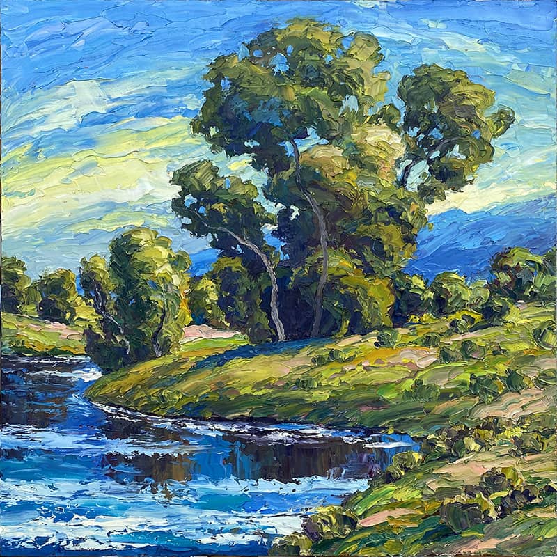 Summer on the Bear River02SM-min Art by Brad Teare