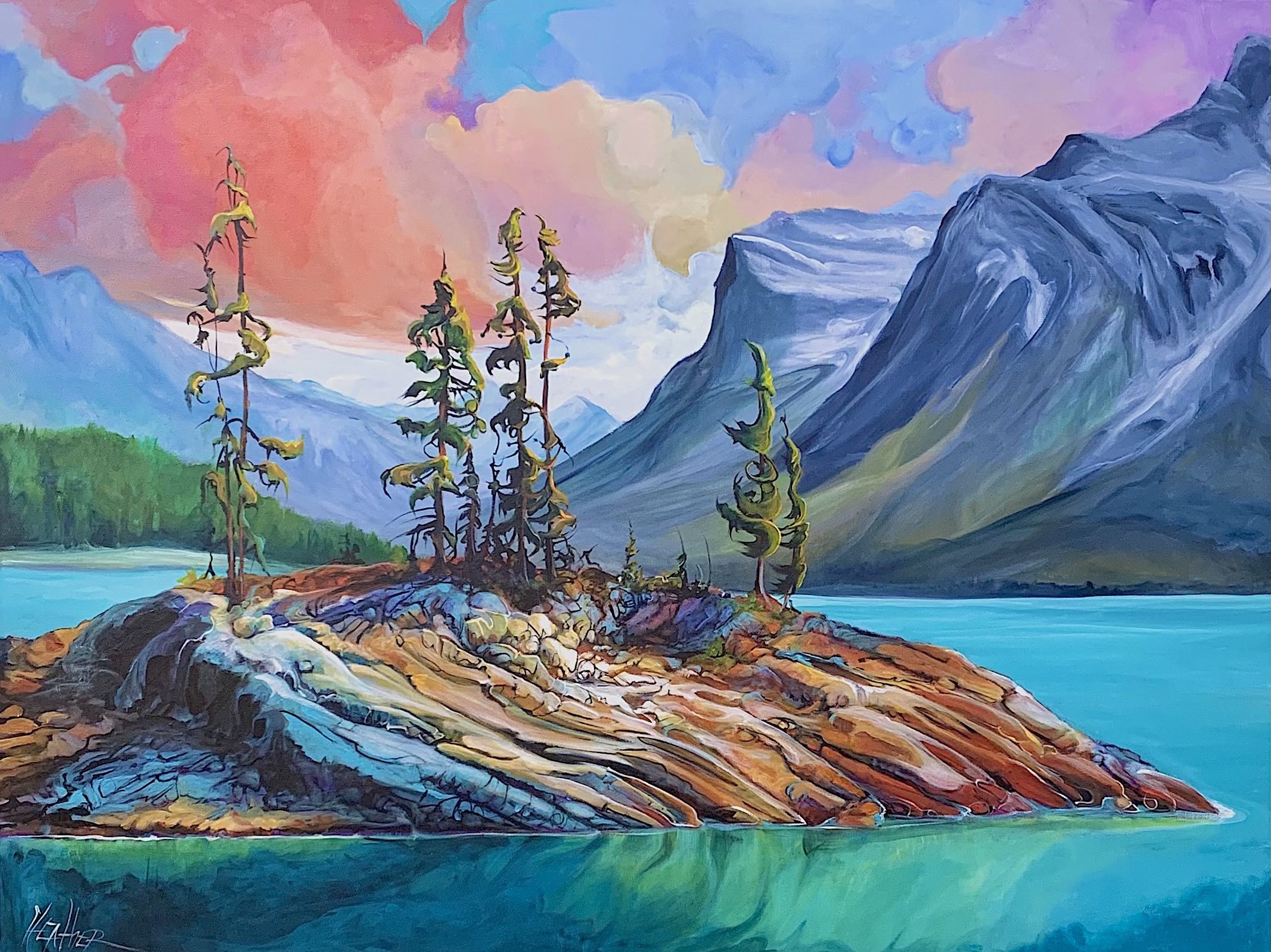 Island Artwork by Heather Pant
