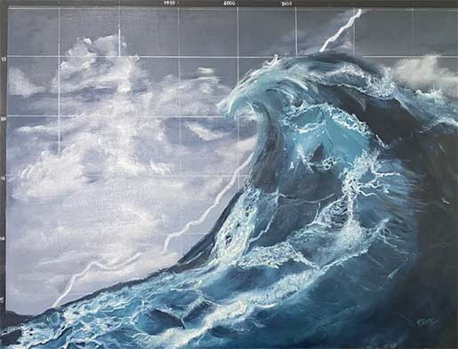 Wave by Kerryann Torres Kerryann Torres Artwork