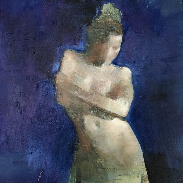 artist mentor example painting painting of a woman with crossed arms
