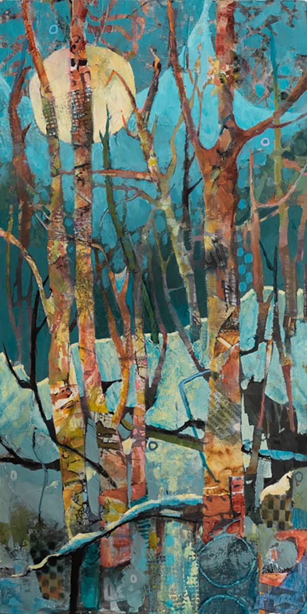 The Moon Sees Me-min Artwork by Sharon Lynn Williams