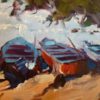 Flourish - Doug Swinton - Fishing boats in the shade.