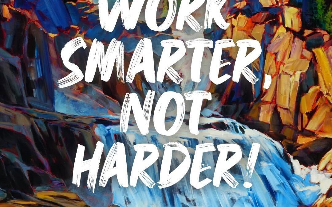 How to Work Smarter Not Harder in Your Art Studio in 2023