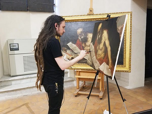 copying-palazzo-barberini-min Artwork by Grahame Booth