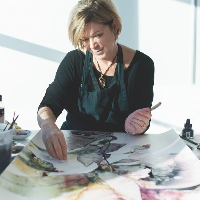 painting tutor ANNETTE RAFF