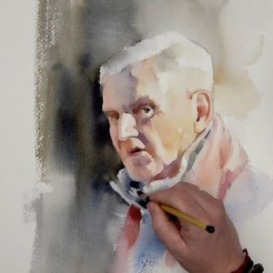 Portrait in Watercolor