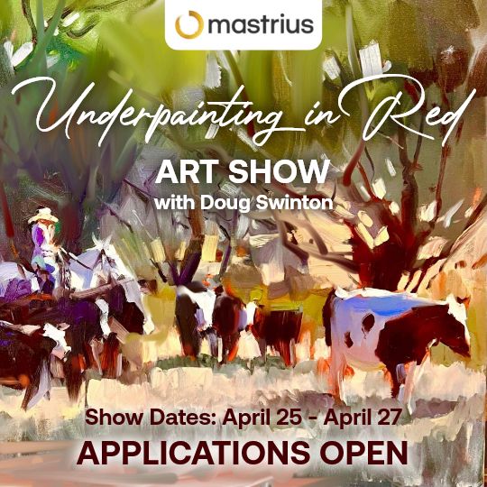 Art Show - Show Announcement – Underpainting in Red