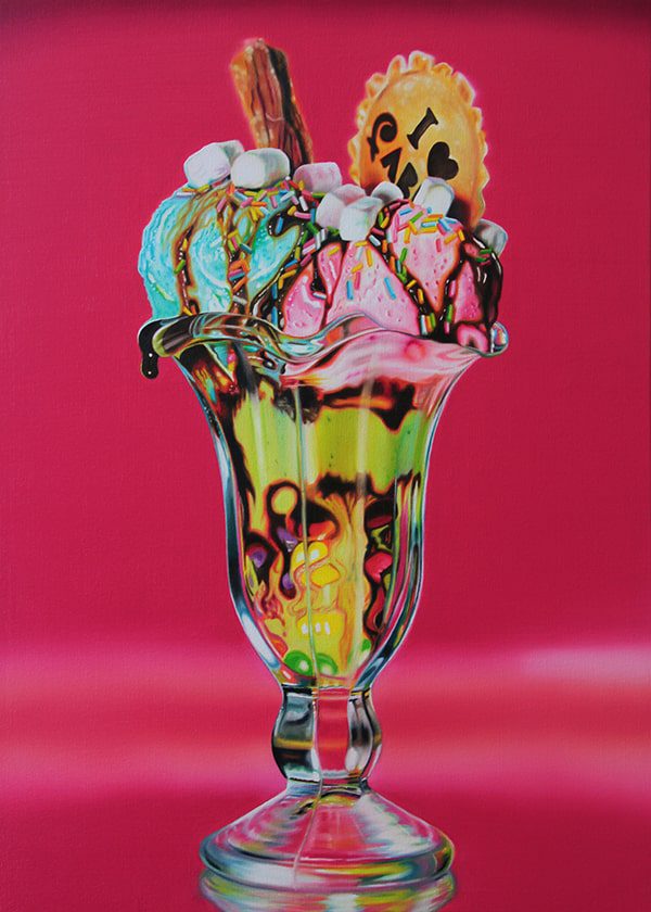 IceCreamSundae50x70-min Artwork by Michaela Hoppe